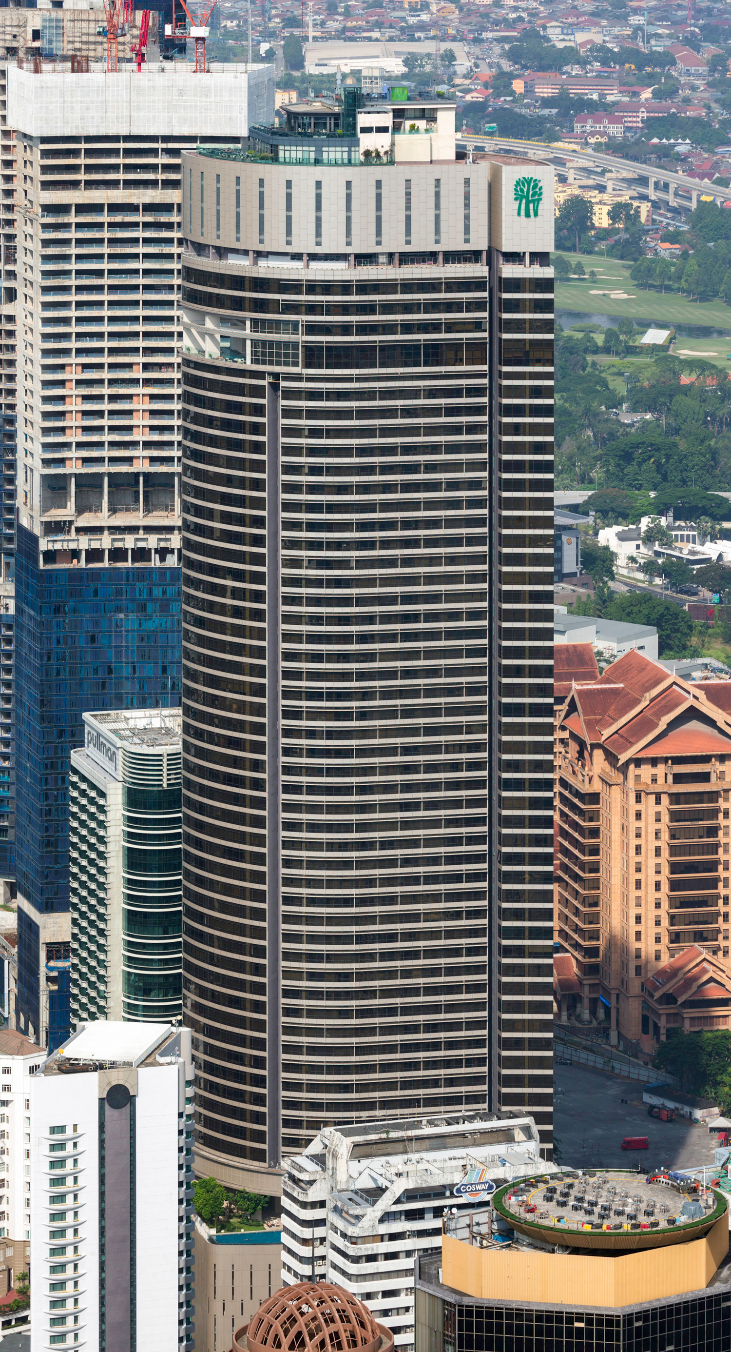 Banyan Tree Signatures, Kuala Lumpur - View from KL Tower. © Mathias Beinling